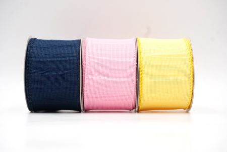 Crumpled Hessian Wired Ribbon in Solid Colors_KF8741 (3)